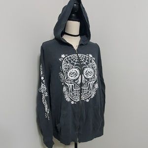 torrid sugar skull hoodie